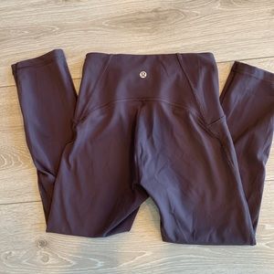 Lululemon Purple Capri Leggings size 4